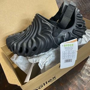 💯 BNB Crocs x Salehe Bembury Clogs, black, UK5, WM8, M6